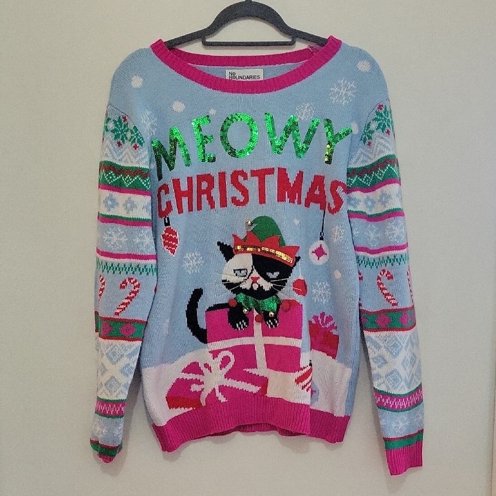 Grumpy Cat Christmas Sweater